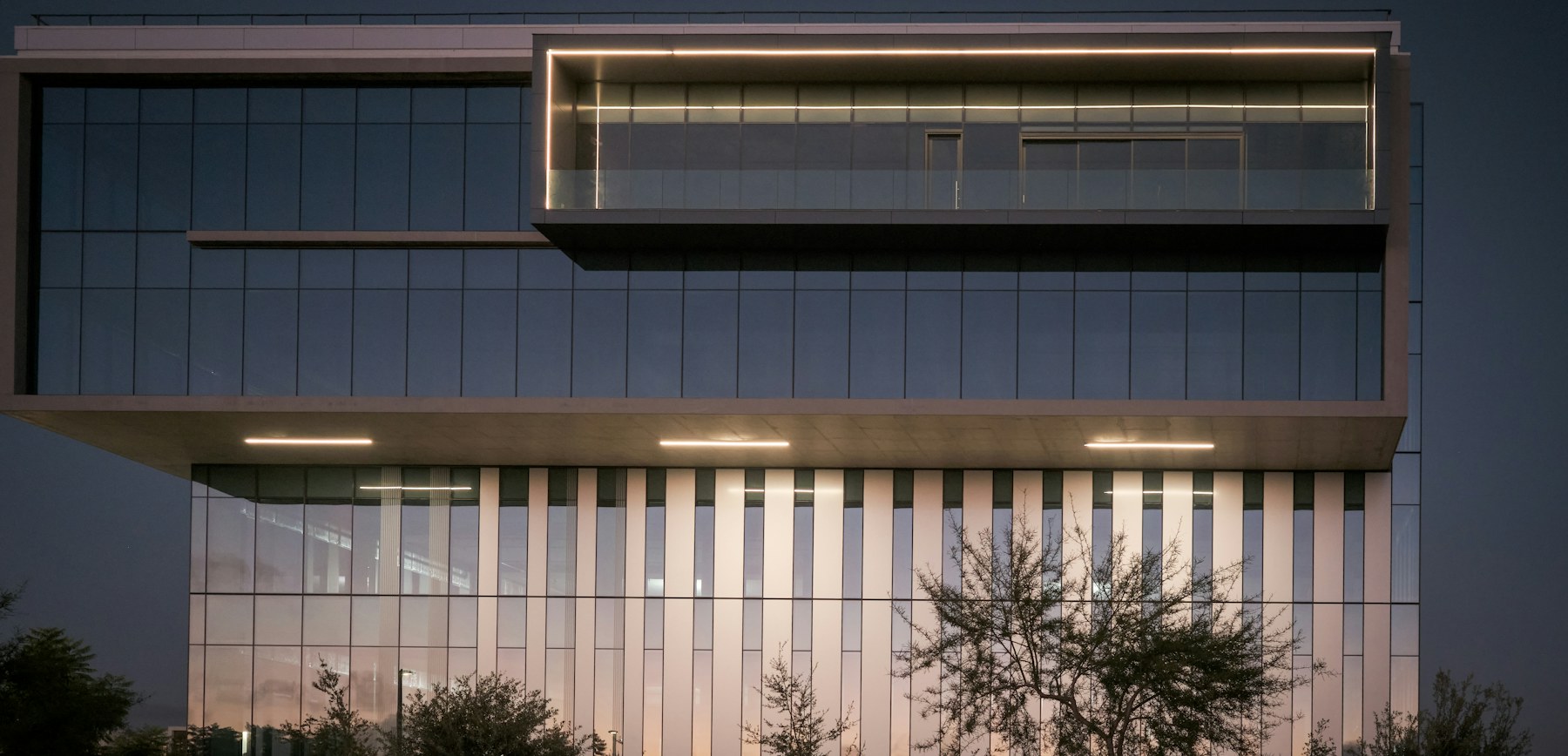 Refined contemporary architecture representing carefully managed development